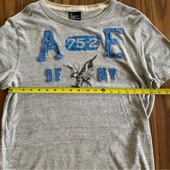 American Eagle Outfitters Athletic Fit Cotton Short Sleeve Shirt - Picture 5 of 8